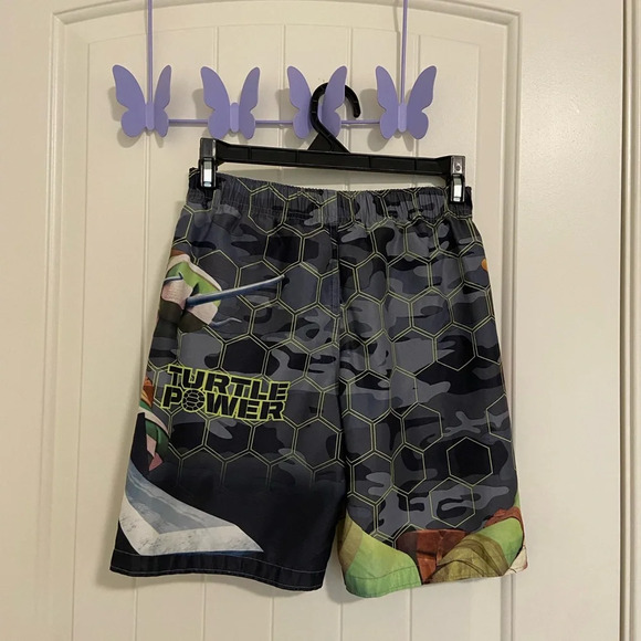 EUC | Nickelodeon boy’s‎ Teenage Mutant Ninja Turtles swim trunks — size 7 - Picture 3 of 5